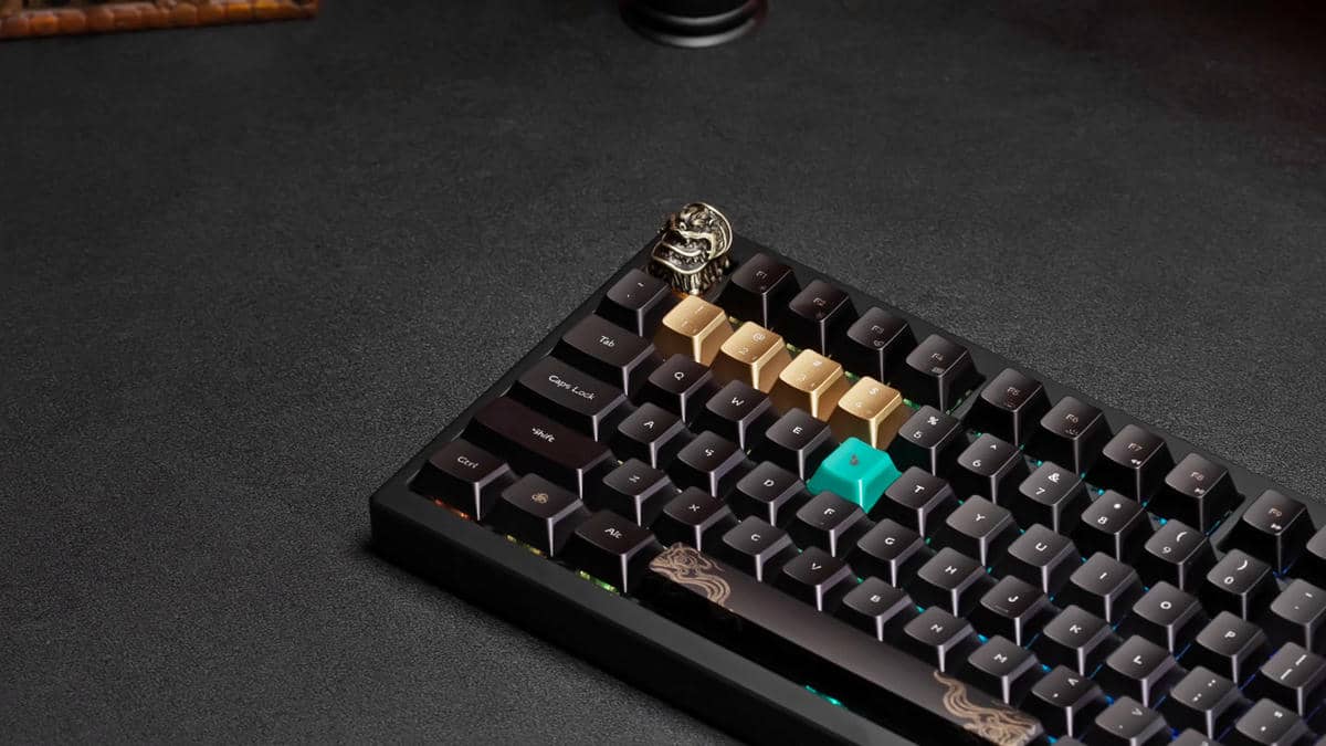 Keychron Black Myth Wukong Deluxe Edition - TTC Golden Pink Switch Gaming Keyboard 30 Black Myth Wukong Wireless Mechanical Keybaord 38fe403d c845 4674 9f1a 844db235ebef