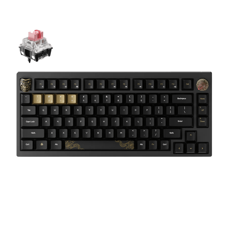 Keychron Black Myth Wukong Deluxe Edition - TTC Golden Pink Switch Gaming Keyboard 1 Keychron Black Myth Wukong Deluxe Edition - TTC Golden Pink Switch Gaming Keyboard