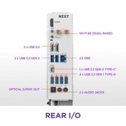 NZXT N7 B850 White ATX Gaming Wi-Fi (N7-B850-W1) Mainboard 14 Etail N7B850 White Carousel F04 EN