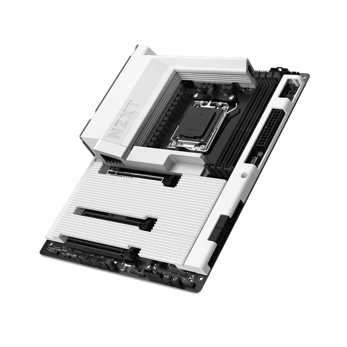 NZXT N7 B850 White ATX Gaming Wi-Fi (N7-B850-W1) Mainboard 1 NZXT N7 B850 White ATX Gaming Wi-Fi (N7-B850-W1) Mainboard