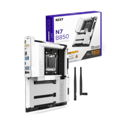 NZXT N7 B850 White ATX Gaming Wi-Fi (N7-B850-W1) Mainboard 10 Etail N7B850 White Carousel Hero PG EN