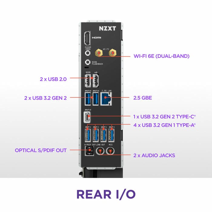 NZXT N7 B850 Black ATX Gaming Wi-Fi (N7-B850-B1) Mainboard 5 NZXT N7 B850 Black ATX Gaming Wi-Fi (N7-B850-B1) Mainboard