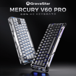 GravaStar Mercury V60 Pro Deluxe Edition - 60% HE Gaming Keyboard