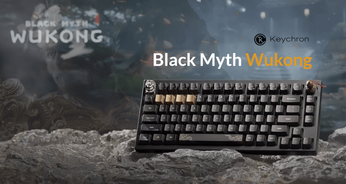 Keychron Black Myth Wukong Deluxe Edition - TTC Golden Pink Switch Gaming Keyboard 26 Keychron Black Myth Wukong bg
