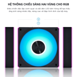 Lian Li UNI FAN CL Wireless 120-3 Triple Black Fan (12CL1W3B) - 3×120 mm, ARGB, FDB, 1x L-Wireless Controller 15 Lian Li UNI FAN CL Wireless 120 3 Triple Black Fan 12CL1W3B pic 2