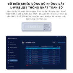 Lian Li UNI FAN CL Wireless 120 3 Triple White Fan 12CL1W3W pic 5