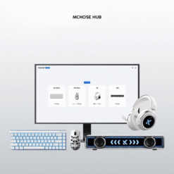 MCHOSE A7X Ultra Magnesium Alloy Wireless Gaming Mouse - 53g ICEFLOW Glacier Coating, PAW3950TI Sensor, Wired 8K + NANO Wireless 8K, 42000 DPI, 750 IPS 13 MCHOSE A7X ULTRA pic 4