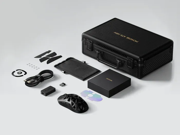 MCHOSE A7X Ultra Magnesium Alloy Wireless Gaming Mouse - 53g ICEFLOW Glacier Coating, PAW3950TI Sensor, Wired 8K + NANO Wireless 8K, 42000 DPI, 750 IPS 27 Mchose A7X Ultra Mouse 2