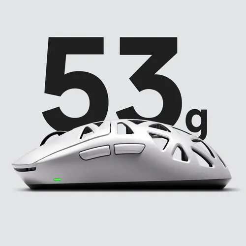 MCHOSE A7X Ultra Magnesium Alloy Wireless Gaming Mouse - 53g ICEFLOW Glacier Coating, PAW3950TI Sensor, Wired 8K + NANO Wireless 8K, 42000 DPI, 750 IPS 23 Mchose A7X Ultra Mouse 9