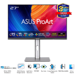 ASUS ProArt PA278QGV (PA278QV Gen2) Professional Monitor - 27 inch, IPS, WQHD (2560 x 1440), 100% sRGB, ΔE < 2, Calman Verified, ProArt Preset, ProArt Palette, Ergonomic Stand