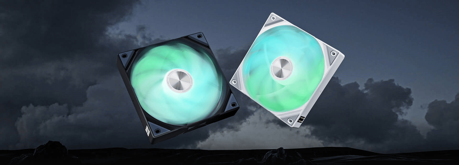 TRYX ROTA SL ARGB 120 Triple Pack Black Fan - Regular Flow, 3x120mm PWM, Daisy Chain Magnetic Connection 14 ROTA SL ARGB Reverse 120 page 1