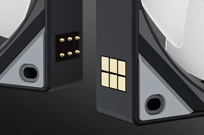 TRYX ROTA SL ARGB 120 Triple Pack Black Fan - Regular Flow, 3x120mm PWM, Daisy Chain Magnetic Connection 25 ROTA SL ARGB Reverse 120 page 5