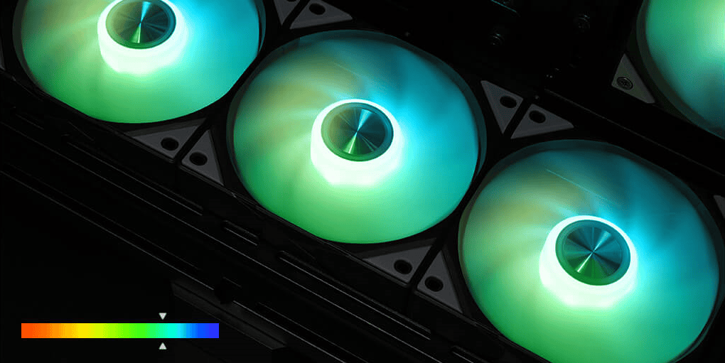 TRYX ROTA SL ARGB 120 Triple Pack Black Fan - Regular Flow, 3x120mm PWM, Daisy Chain Magnetic Connection 29 ROTA SL ARGB Reverse 120 page 9