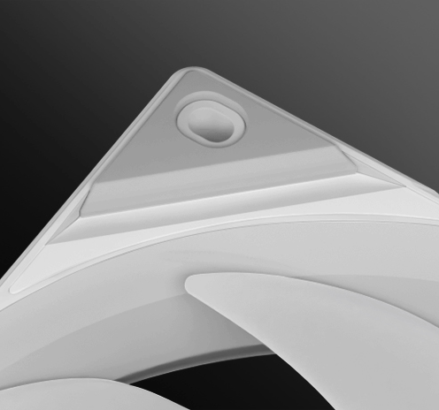 TRYX ROTA SL ARGB Reverse 120 Triple Pack White Fan - Reverse Flow, 3x120mm PWM, Daisy Chain Magnetic Connection 26 ROTA SL ARGB White bg 3