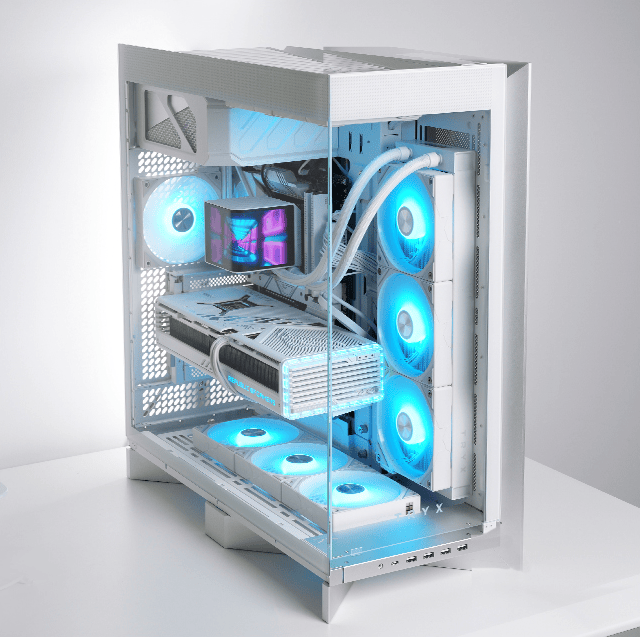 TRYX ROTA SL ARGB 120 Triple Pack Black Fan - Regular Flow, 3x120mm PWM, Daisy Chain Magnetic Connection 51 ROTA SL ARGB White bg 5