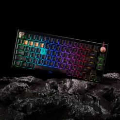 Keychron Black Myth Wukong Deluxe Edition - TTC Golden Pink Switch Gaming Keyboard 14 ban phim co khong day keychron black myth wukong deluxe edition rgb hotswap ttc sw 02