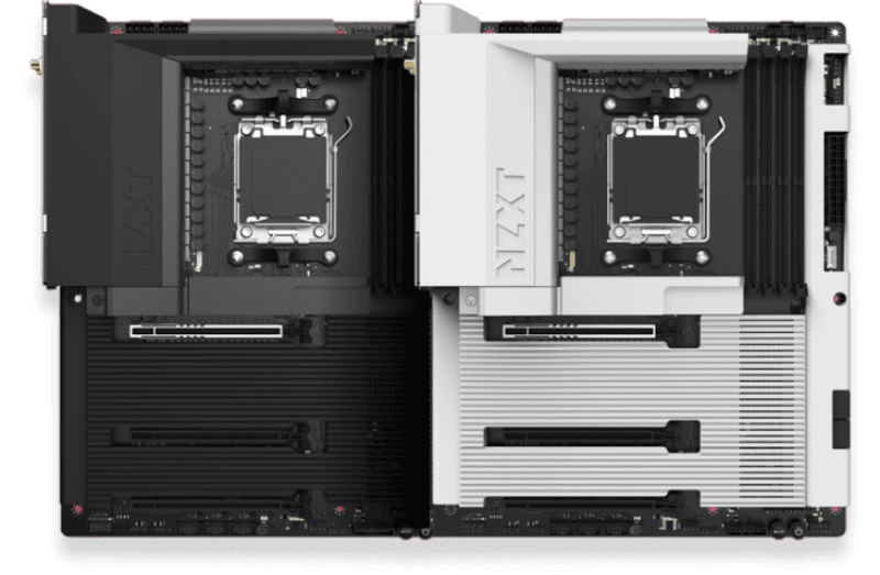 NZXT N7 B850 White ATX Gaming Wi-Fi (N7-B850-W1) Mainboard 18 bg page 1