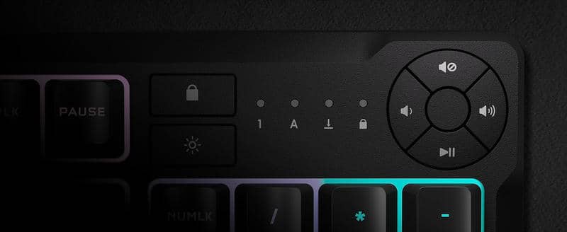 CORSAIR K55 CORE TKL RGB Gaming Keyboard - Black, Tenkeyless, 8-Zone RGB, Quiet Membrane Keys, Spill Resistant, Media Keys, 1000Hz Polling 30 original