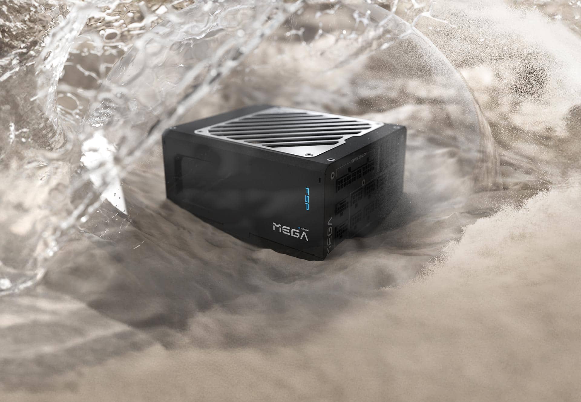 FSP MEGA TI 1650W ATX12V v3.1, PCIe 5.1 (12V-2x6), 80 PLUS Titanium, EPS12V v2.92 PSU 20 s06 bg