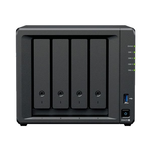 Thiết bị lưu trữ NAS Synology DS425+ 4 Bay 1 Thiết bị lưu trữ NAS Synology DS425+ 4 Bay