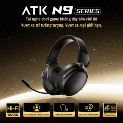ATK Neptune N9 Pro Esports Gaming Wireless Headset - Noise-canceling, 4 modes, 130h Battery 11 6