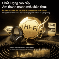 ATK Neptune N9 Pro Esports Gaming Wireless Headset - Noise-canceling, 4 modes, 130h Battery 13 8