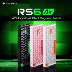 ATK RS6 Air Hall Effect Esport Gaming Keyboard - 65%, Zenith Switch