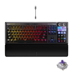 CORSAIR Galleon 100 SD (Tích Hợp Stream Deck) Gaming Keyboard - Full size RGB, Pre-lubed MLX Pulse Linear switches, USB 2.0 Type-A