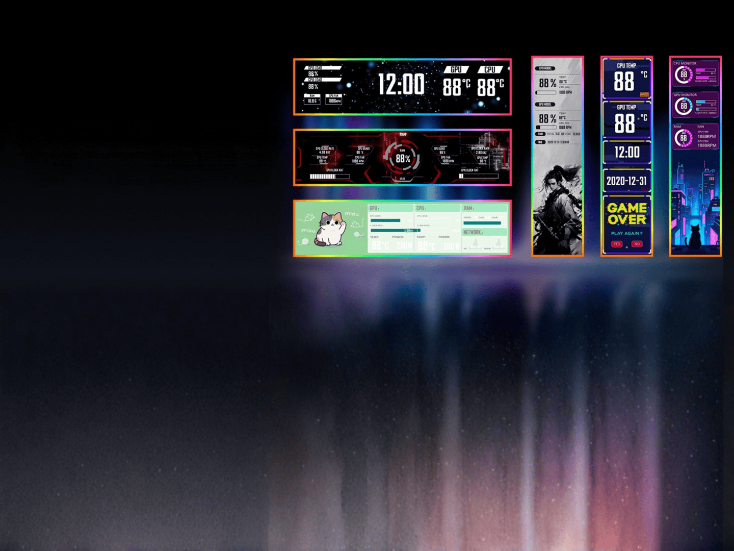 Lian Li 8.8 Universal Screen 2