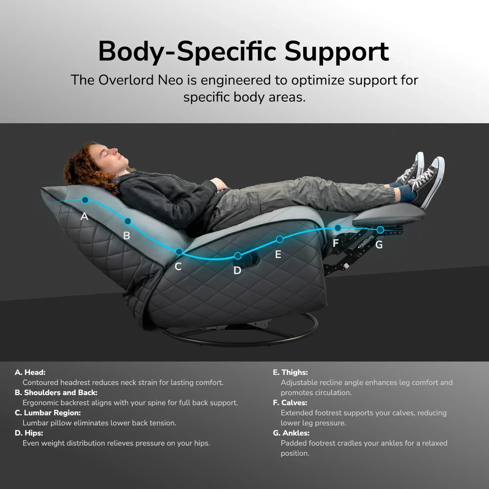 Cougar OVERLORD NEO Gaming Sofa Chair - Leather-like fabric + PVC leatherette, Grey Black, 150kg weight support 15 Cougar OVERLORD NEO Gaming Sofa Chair - Leather-like fabric + PVC leatherette, Grey Black, 150kg weight support