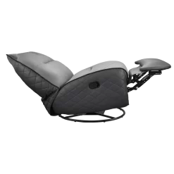 Cougar OVERLORD NEO Gaming Sofa Chair - Leather-like fabric + PVC leatherette, Grey Black, 150kg weight support 28 Overlord Neo 1230 10