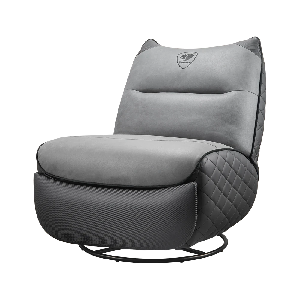 Cougar OVERLORD NEO Gaming Sofa Chair - Leather-like fabric + PVC leatherette, Grey Black, 150kg weight support 3 Cougar OVERLORD NEO Gaming Sofa Chair - Leather-like fabric + PVC leatherette, Grey Black, 150kg weight support