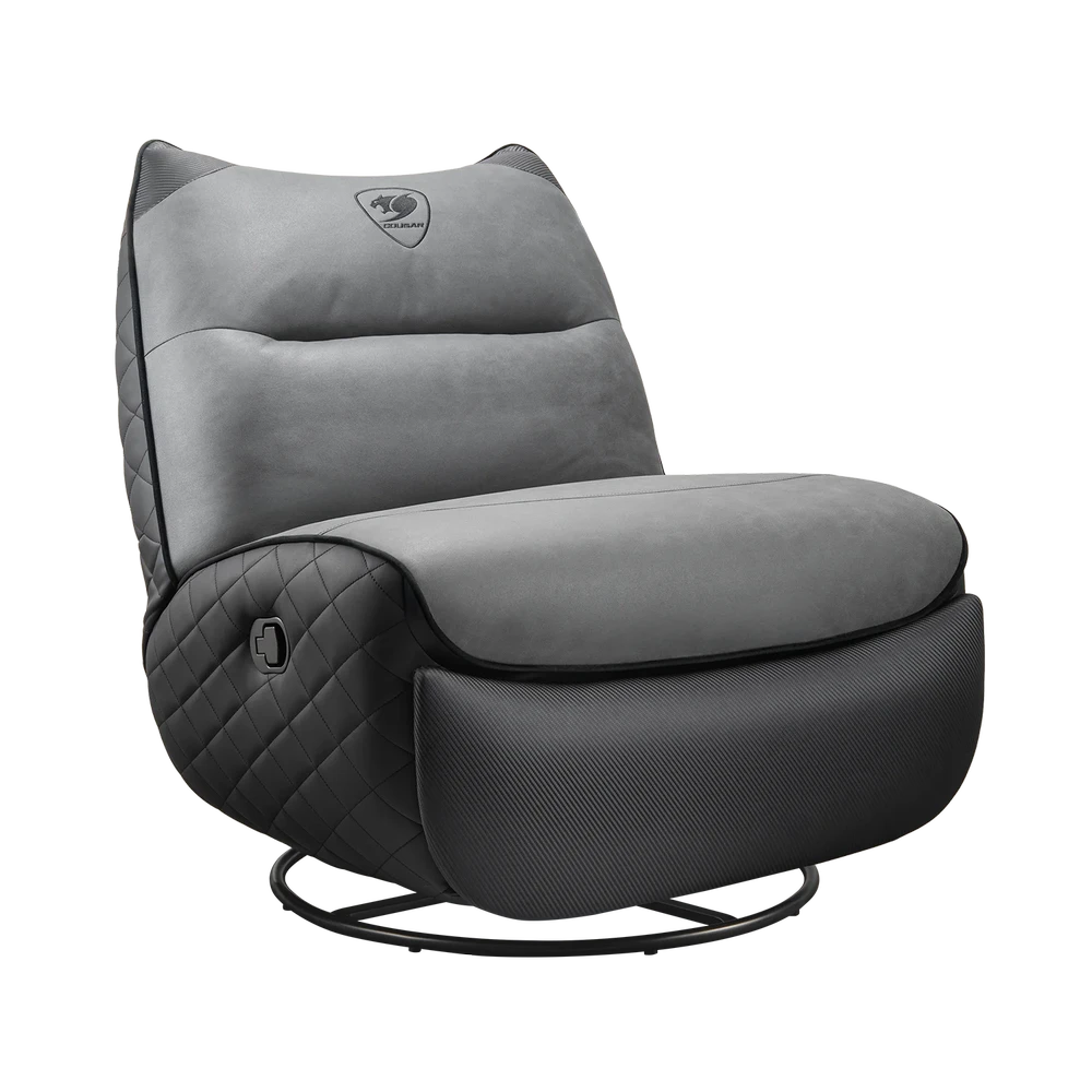 Cougar OVERLORD NEO Gaming Sofa Chair - Leather-like fabric + PVC leatherette, Grey Black, 150kg weight support 1 Cougar OVERLORD NEO Gaming Sofa Chair - Leather-like fabric + PVC leatherette, Grey Black, 150kg weight support