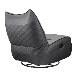 Cougar OVERLORD NEO Gaming Sofa Chair - Leather-like fabric + PVC leatherette, Grey Black, 150kg weight support 22 Overlord Neo 1230 4