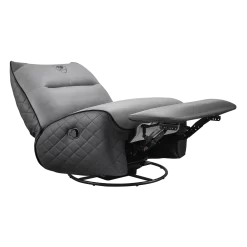 Cougar OVERLORD NEO Gaming Sofa Chair - Leather-like fabric + PVC leatherette, Grey Black, 150kg weight support 25 Overlord Neo 1230 7