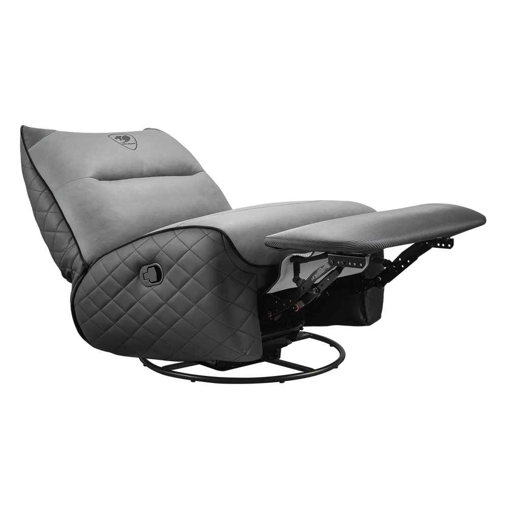 Cougar OVERLORD NEO Gaming Sofa Chair - Leather-like fabric + PVC leatherette, Grey Black, 150kg weight support 8 Cougar OVERLORD NEO Gaming Sofa Chair - Leather-like fabric + PVC leatherette, Grey Black, 150kg weight support
