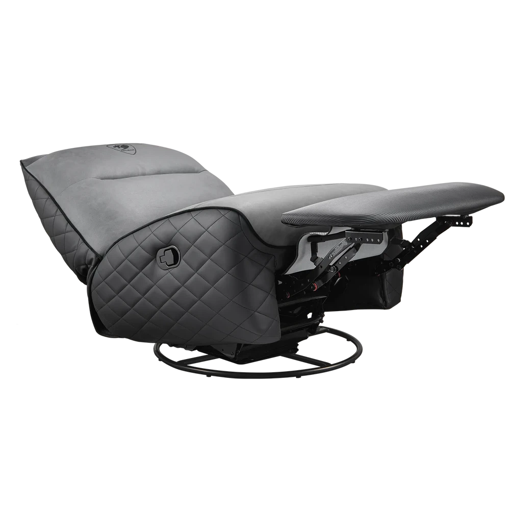 Cougar OVERLORD NEO Gaming Sofa Chair - Leather-like fabric + PVC leatherette, Grey Black, 150kg weight support 9 Cougar OVERLORD NEO Gaming Sofa Chair - Leather-like fabric + PVC leatherette, Grey Black, 150kg weight support