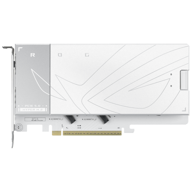ASUS ROG CROSSHAIR X870E GLACIAL WHITE Mainboard 2 ASUS ROG CROSSHAIR X870E GLACIAL WHITE Mainboard