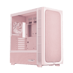TRYX FLOVA F50 Pink Mid-Tower ATX Case, Fabric Finish, TCF Cross-Flow Fan