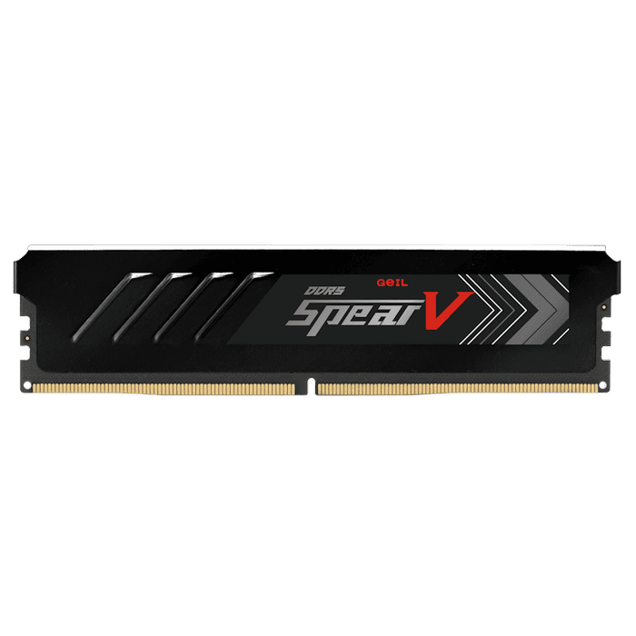 GEIL Spear V Black 16GB (1x16GB) DDR5 Memory Kit - 5200Mhz CL38 (GASB516GB5200C38BSC) 1 GEIL Spear V Black 16GB (1x16GB) DDR5 Memory Kit - 5200Mhz CL38 (GASB516GB5200C38BSC)