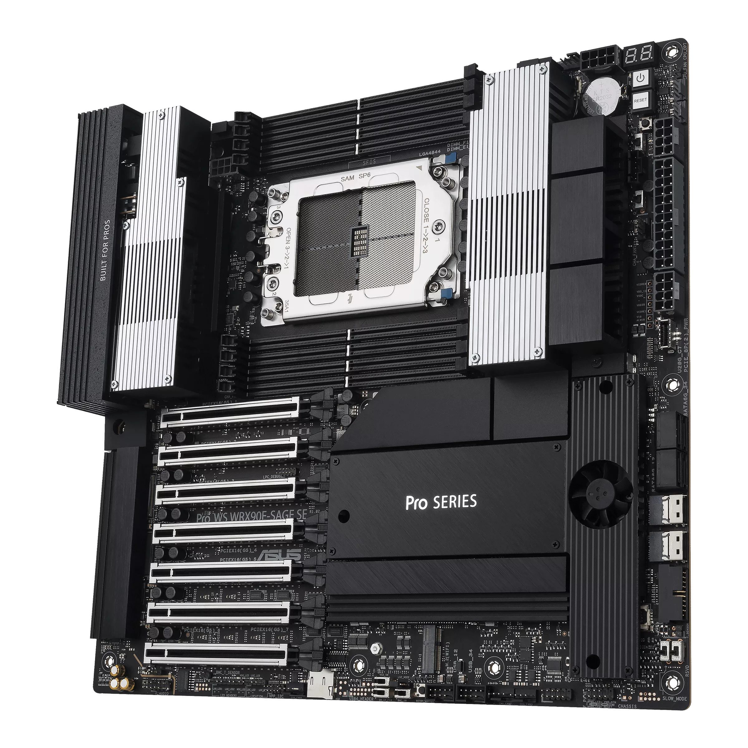 ASUS Pro WS WRX90E-SAGE SE Mainboard 5 ASUS Pro WS WRX90E-SAGE SE Mainboard