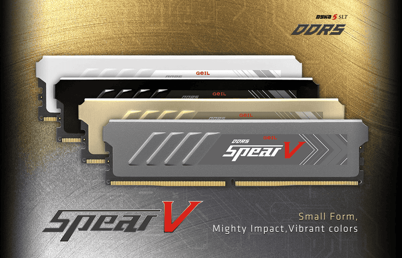 GEIL Spear V Black 16GB (1x16GB) DDR5 Memory Kit - 5200Mhz CL38 (GASB516GB5200C38BSC) 10 page 1