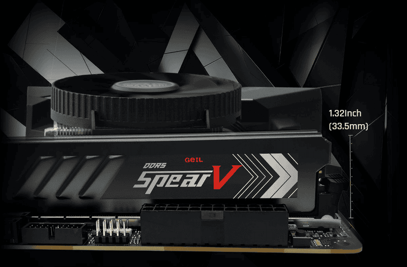 GEIL Spear V Black 16GB (1x16GB) DDR5 Memory Kit - 5200Mhz CL38 (GASB516GB5200C38BSC) 14 page 5